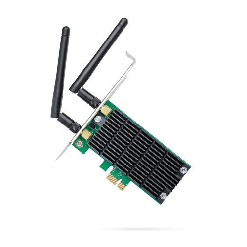 TP-Link WiFi 無線LAN アダプター AC1200 11ac PCI-Express 867 + 300Mbps ビームフォーミング対応 3年 Archer T4E 4,354円