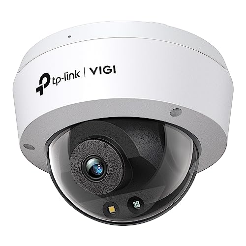 TP-Link セキュリティカメラ VIGI ドーム型 4MP IP67 防水 IK10 耐衝撃性 ONVIF H.265+ スマート検知 監視カメラ 2.8mmレンズ VIGI C240 (2.8mm)