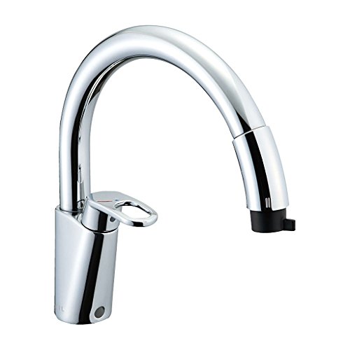 LIXIL(リクシル) INAX キッチン用 ワンホールシングルレバー混合水栓 ハンドシャワー付 エコハンドル RSF-831Y 26,425円