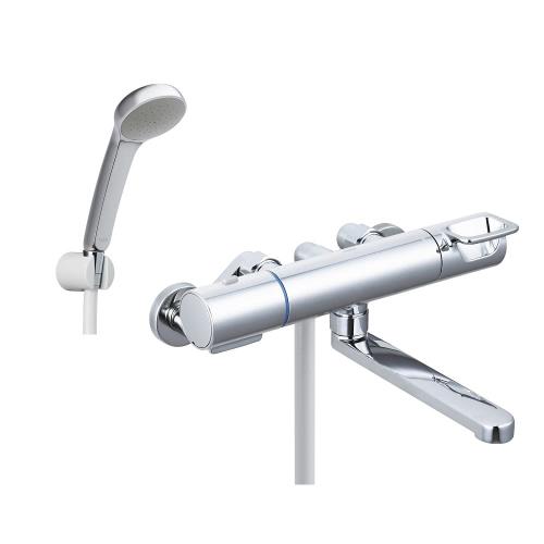 LIXIL ( リクシル ) INAX 風呂場用サーモスタット付シャワー二階建てバス水栓 BF-KA145TSG-AMZ (ハンドルメッキエコフルシャワー) 原則として地用