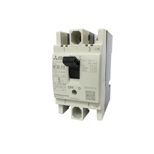 三菱電機 ノーヒューズ遮断器 FAシリーズ 制御盤用 縦寸法72mm 簡易裏面配線 NF30-FA 2P 30A
