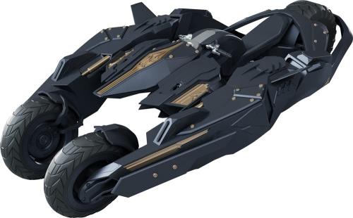 PLAMAX ブラックロックシューター DAWN FALL ブラックトライク DAWN FALL Ver. ノン規摸 構成成分塗り付ける済み 精神的な統合式可塑性物質青写真 M01303