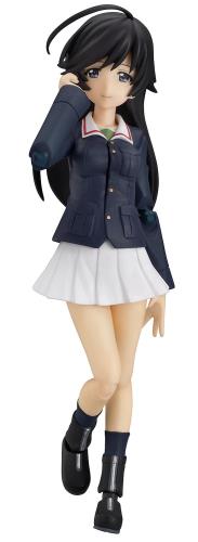 figma ガールズパンツァー 五十鈴華 ノンスケール ABSATBC-PVC製 塗装済み可動フィギュア