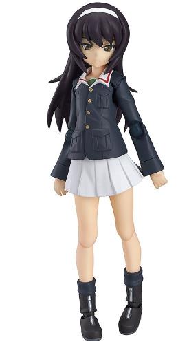 figma ガールズパンツァー 冷泉麻子 ノンスケール ABSATBC-PVC製 塗装済み可動フィギュア