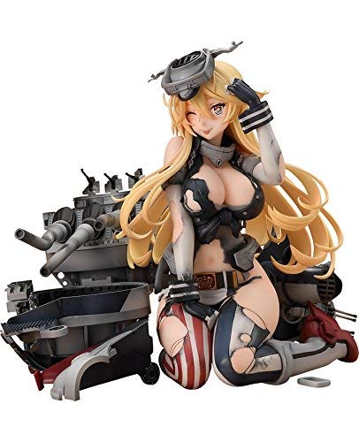艦隊これくしょん -艦これ- Iowa(アイオワ)中破 重兵装Ver. 1/8 完成品フィギュア(GOODSMILE ONLINE SHOP等限定)