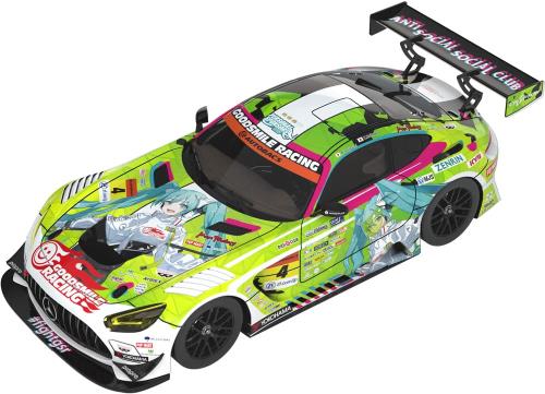 初音ミク GTプロジェクト 1/43 グッドスマイル 初音ミク AMG 2022 開幕戦Ver. 1/43スケール レジン[PU]製 塗装済み完成品ミニカー GR84686