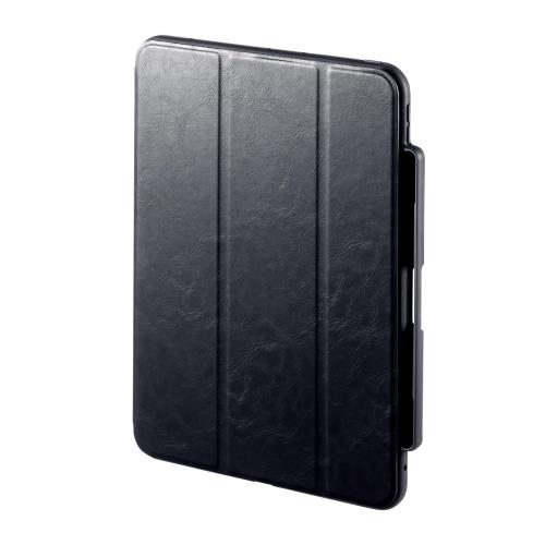 サンワサプライ iPad Air 11in（M3/2025、M2/2024）用入れもの タッチペン納める衣嚢照明ランプ役立つこと付き添い人 ホンブルグ帽なめし革調 黒いこと PDA-IPAD1714BK2