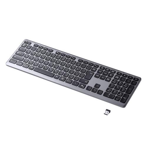 サンワサプライ Bluetooth＋2.4Gコンボキーボード SKB-WBT41BK