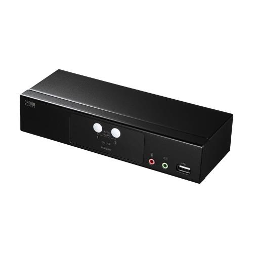 サンワサプライ HDMI相応うマイコン自動小銃うつり変わり器(2:1) SW-KVM2HHC
