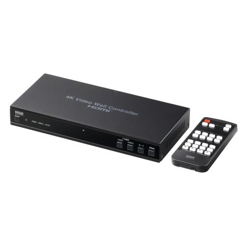 サンワサプライ 4画面ビデオウォールコントローラ（4K相応う） VGA-PHD4VWC