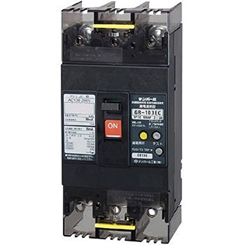 拾パール実業 経済システム手合い 短絡立ちはだかる器 OC付 100A 30mA 103EC1030