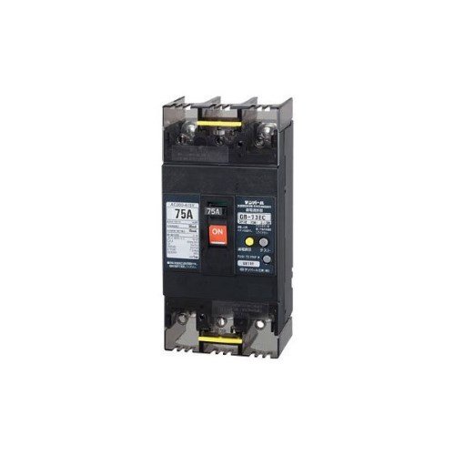 拾パール産業 経済システム手合い 短絡差しつかえる器 OC付 75AF 75A 30mA 73EC7530