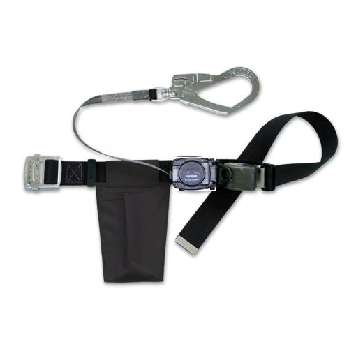 [藤井電工] 新規格 胴ベルト型安全帯 リトラ 回転フック 黒 Mサイズ TB-RN-599K-BLK-M ツヨロン 墜落制止用器具 安全帯