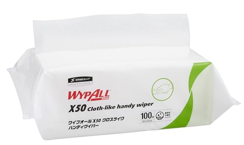 容れもの売りわたす クレシア ワイプ櫂 X50 クロスライク ハンデワイパ 100枚/容器に並べる 16容器に並べる入 不織布ワイパ 超薄っぺら 60525