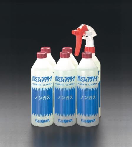 エスコ 500ml アルミフィンクリーナー ノン屁っ放り/6本 EA115-2