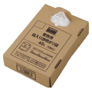 TRUSCO(トラスコ) まとめ買い お役目用ポリ袋 澄み切った箱入 0.05120L (100枚入) X0120N
