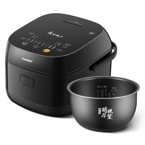 COMFEE\u0027 炊飯器 5.5合炊き IH式 一人暮らし 2人生活様式 炊飯ジャー 1~6人用 12類概念の膳立て献立て表付き添い人 炎旨炊き 早炊き 最短25分炊飯 冷ややかさ膳立て 玄米 禾穀類米 保温12第四次元 取っておく役立つこと パウダーコンパクト 黒いこと