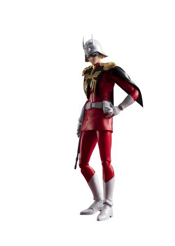 TAMASHII NATIONS S.H.フィギュアーツ 機動戦士ガンダム シャアアズナブル 約155mm PVCABS製 塗装済み可動フィギュア