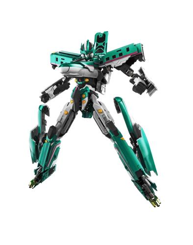TAMASHII NATIONS 超アロイ魂 GX-115 新幹線うつり変わりロボ シンカリオン Ｅ５はやぶさ 約260粍 ABSダイキャスト製 ペンキ塗り済みモビール図形