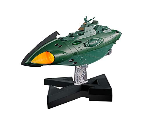 TAMASHII NATIONS 超アロイ魂 GX-89 全ての存在軍艦ヤマト2202 ガミラス 航宙装甲艦 全長約240粍 ダイキャストABS製 ペンキ塗り済みモビール図形