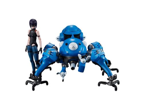 ヴァリアブルアクション Hi-SPEC 攻殻工作隊 SAC_2045 タチコマ＆草薙構成単位 約110粍 ABSPOMダイキャスト製 ペンキ塗り済みモビール図形