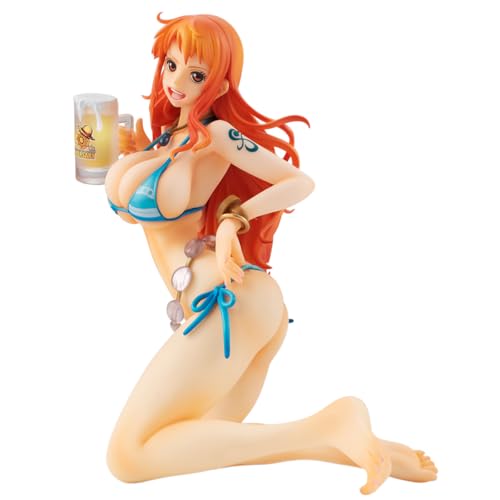 メガハウス Portrait.Of.Pirates 衣裳 LIMITED EDITION ナミ Ver.BB_SP 20th Anniversary ペンキ塗り済み遣っ付ける品図形