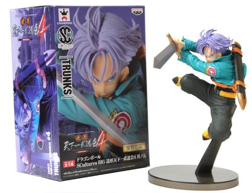 ドラゴンボール SCultures BIG 造形天下一武道会4 其ノ五 トランクス 外箱高約180mm フィギュア