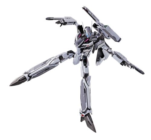 TAMASHII NATIONS DX超アロイ マクロスデルタ VF-31Fジークフリード(メッサーイーレフェルト機) 約260粍 ダイキャストABSPVC製 ペンキ塗り済みモビール図形