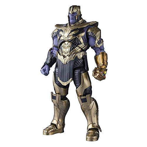 TAMASHII NATIONS S.H.フィギュアーツ アベンジャーズ サノス(アベンジャーズ/挙げ句の果て力くらべ) 約195粍 PVCABS製 ペンキ塗り済みモビール図形