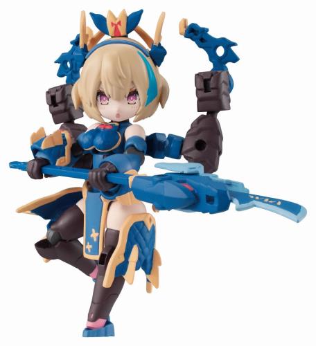 デスクトップアーミー N-202d ティタニア青龍(ver1.1) 約80mm PVCABS製 塗装済み可動フィギュア