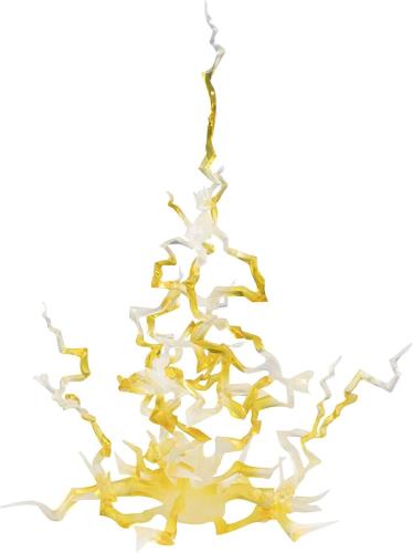 TAMASHII NATIONS 魂EFFECT THUNDER Yellow Ver. for S.H.フィギュアーツ ノンスケール ABSPVC製 塗装済み完成品フィギュア|GOODWOODS