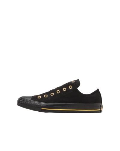 [Converse] スニーカー ALL STAR GOLDSTRIPE SLIP OX BLACK/BLACK 27.5 cm