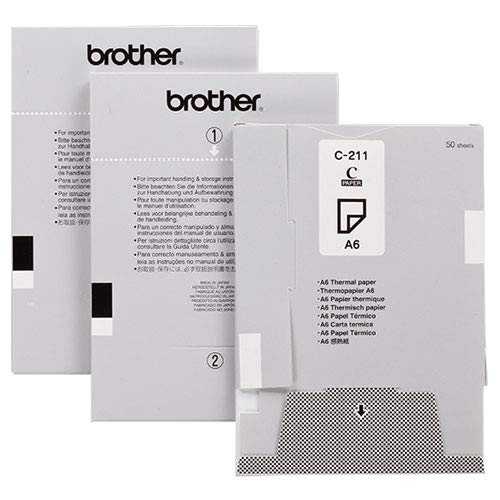 ブラザー工業(Brother Industries) brother MPrint用つづり方テープ感熱紙 C-211 20個入り口・入口