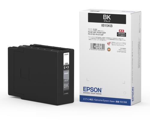エプソン EPSON 完全無欠インキ薬莢 IB15KB 黒いこと L大きさ