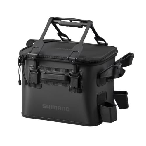 シマノ(SHIMANO) ロッドレスト タックルバッグ (レスト2/ハードタイプ) BK-021W ブラック 27L