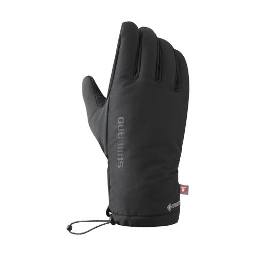 シマノ(SHIMANO) サイクリンググローブGORE-TEX GRIP PRIMALOFT グローブ サイズ:XL 手の周りサイズ目安:24.8-26.7 カラー:ブラック