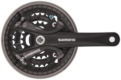 シマノ FC-M361 ブラック 42X32X22T 170mm 8/7S チェーンガード付 チェーンケース対応 EFCM361C222CL