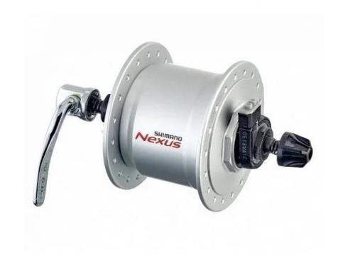シマノ(SHIMANO) DH-C3000 しろがね色 32H QR E2 6V-2.4W OLD:100粍 48613