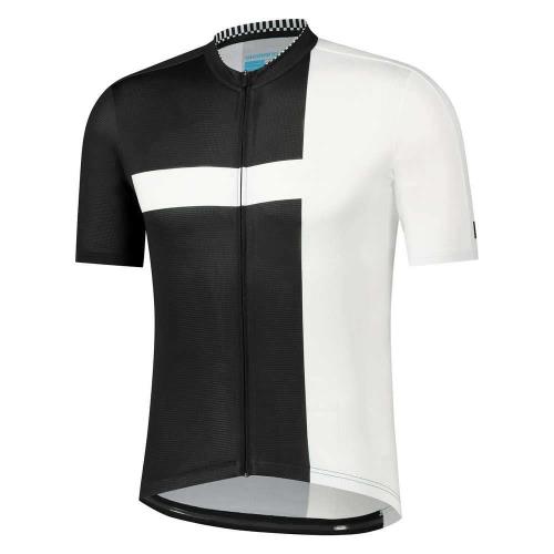 シマノ(SHIMANO) サイクリングジャージ エアロライトジャージ 2023年モデル ブラック/ホワイトXS(ヨーロッパサイズ) 身長目安:157-167