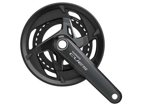シマノ（SHIMANO） CUES FC-U8000-2 クランクセット 46/32T ガード付（2x11S）175mm EFCU80002EX62C