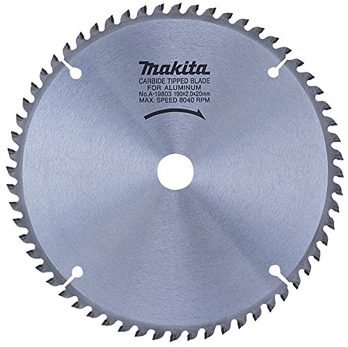 マキタ(Makita) チップソー ダブル細長い切口 外径255粍 刃数70T 軽銀窓枠用(卓上マルノコ) A-20389