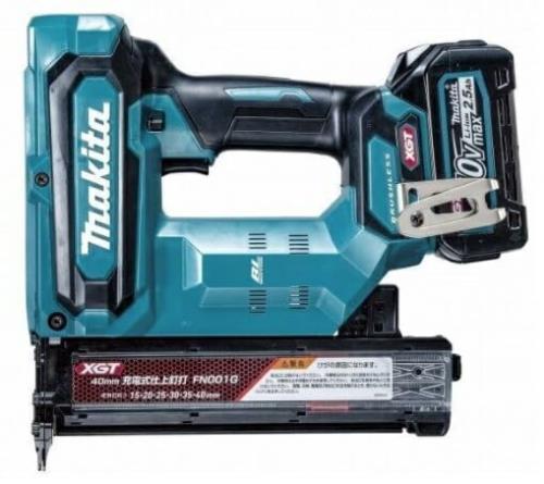 マキタ(Makita) 充電式仕上釘打 40Vmax 2.5Ah バッテリ2本充電器ケース付 FN001GRDX