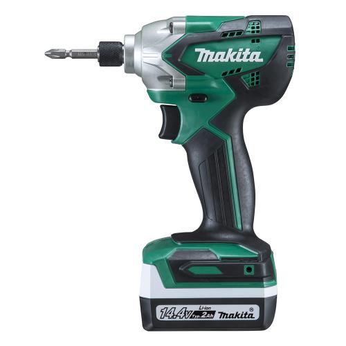 マキタ(Makita) 申し受ける式インパクトドライバ 14.4V2Ah バッテリ2本申し受ける器入れもの付 MTD001DSAX
