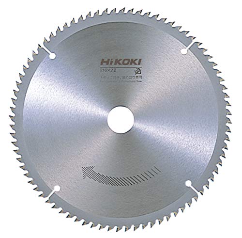 HiKOKI(ハイコーキ) チップソー(よこ挽,留切兼用) 216mm25.4 80枚刃 0031-4258