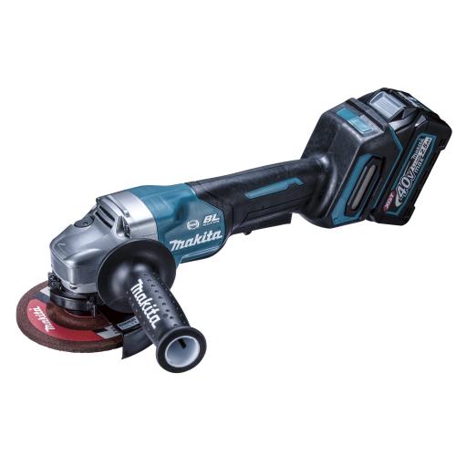 マキタ(Makita) 40Vmax 125粍申し受ける式ディスクグラインダ 2.5Ah バッテリ2本申し受ける器入れもの付 GA010GRDX