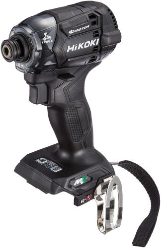 HiKOKI(ハイコーキ) 36Vインパクトドライバ WH36DC(NNB) ストロングブラック 小型軽さ化 ビット振れ助け出す 銃の引き金気味合い盛りかえす 乾電池申し受ける器入れもの別売り
