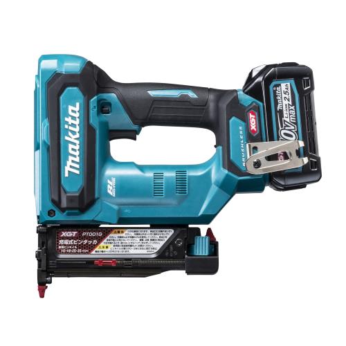 マキタ(Makita) 申し受ける式ピンタッカ 40Vmax2.5Ah バッテリ2本申し受ける器入れもの付 PT001GRDX