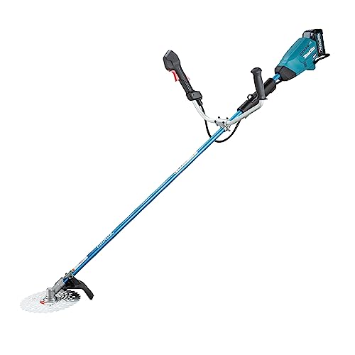 マキタ(Makita) 申し受ける式草刈機 40Vmax4Ah バッテリ申し受ける器付 U手持ち部分 決定付ける非対称的 MUR016GRM