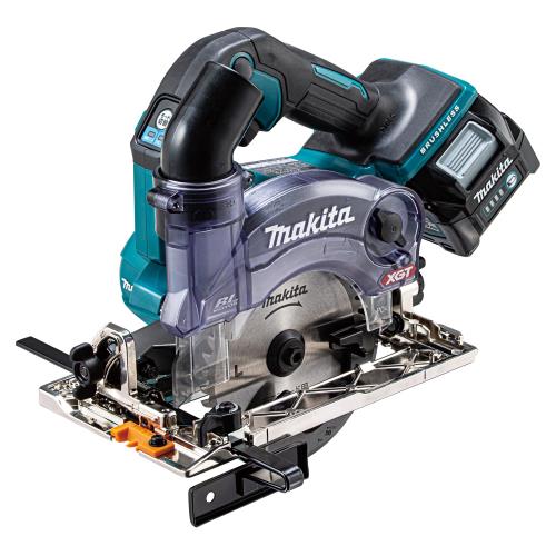 マキタ(Makita) １２５粍申し受ける式防じんマルノコ 40Vmax2.5Ah バッテリ2本申し受ける器容れもの付 KS003GRDX