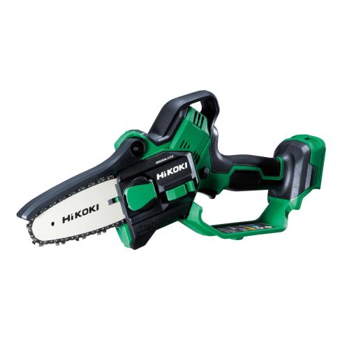 HiKOKI(ハイコーキ) 18V 申し受ける式 ハンデ チェーンソー ミニチェンソー CS1810DD ガイドバー100粍 乾電池申し受ける器別売 CS1810DD(NN)
